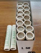 NL*ITALIA Rotolino 50 Pezzi 50 Lire PICCOLE 1996 FIOR DI CONIO assoluto rotolino