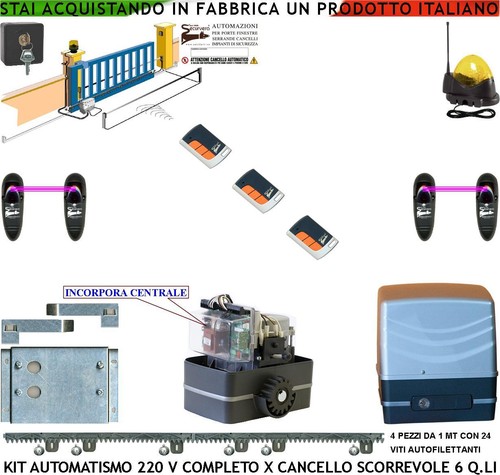 Kit automatismo cancello - kit,