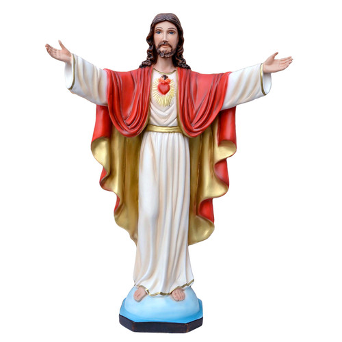 Statua del sacro cuore - statua,
