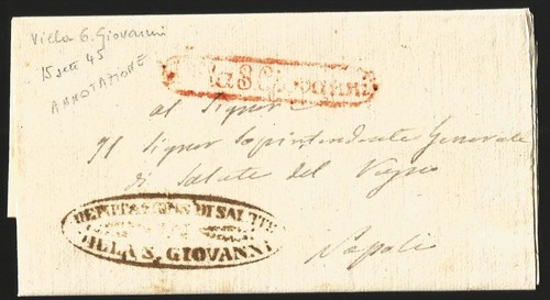 Italia 1845 - italia, villa