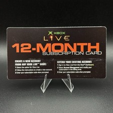 Scheda abbonamento Xbox Live