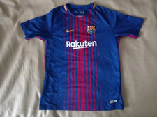 Vintage Ragazzo 13-15 YRS 158-170 CM Maglia Barcellona Barca Nike Calcio Jersey
