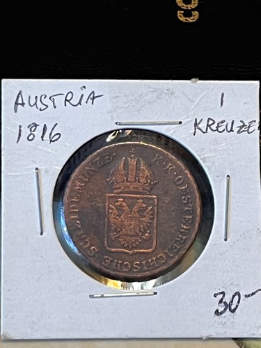 1816 austria kreuzer - 1,