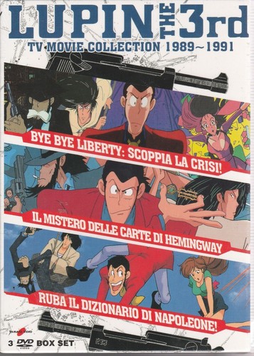 Dvd lupin iii - 3, the