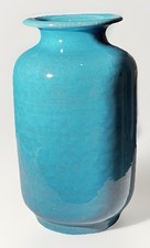 Vaso in terracotta blu