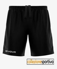 SHORTS PANTALONCINO CALCIO CALCETTO VOLLEY GIVOVA CAPO - col. nero