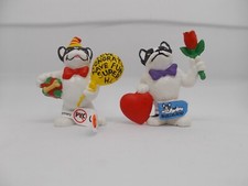 Bullyland 2 x Maskottchen Französische Bulldogge - Tierfigur Dog Hund Bully