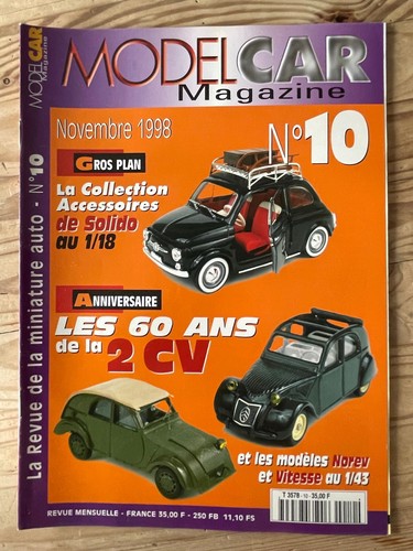 Model car magazine 10 - car, n°10