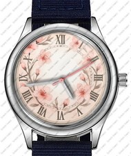 Orologio Da Polso Femminile Con Cassa Romana Sakura Whisper Cherry Blossom 38Mm