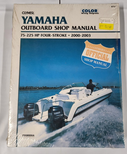 Clymer yamaha75 225 - yamaha75-225, hp