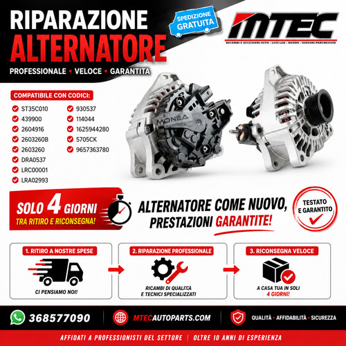 Alternatore citroen benzina - citroen,