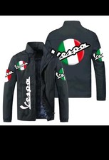 Giubbotto Logo Vespa Black 