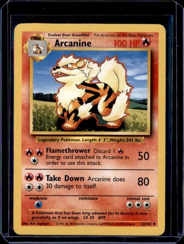 Arcanine 102 set - set, base