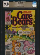 Care Bears 8 Marvel Star 1987