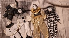 Bambole arlecchino clown - arlecchino,