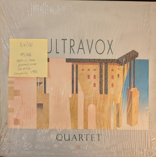 Ultravox quartet vinyl record - quartet,