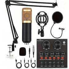 Kit Registrazione Home Studio Podcast Mixer Musica Apparecchiature Condensatore
