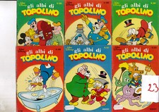 TOPOLINO ALBI  6 FUMETTI