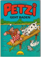 ✪ Petzi #35 Petzi va a fare il bagno, Carlsen Verlag 1991 COMICHEFT TOP Z1