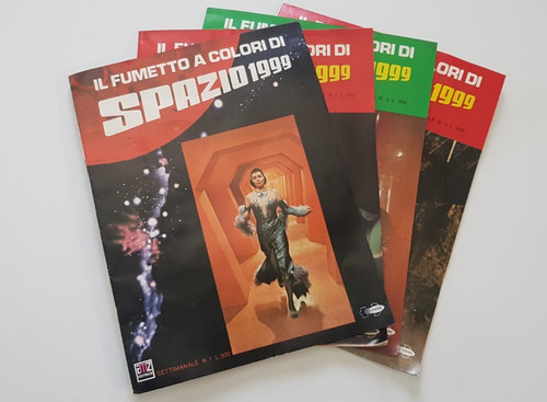 Fumetto colori di spazio - a,