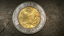 Moneta 500 lire ifad - 500,