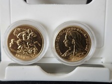 Sterlina Placcata Oro Victoria