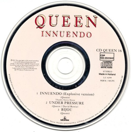 Queen innuendo cd - queen,