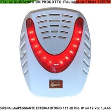 Sirena Antifurto Lampeggiatore