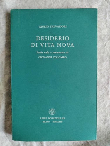 Desiderio vita nuova - desiderio, di