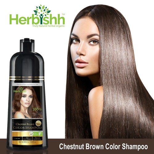 Shampoo colore capelli castano