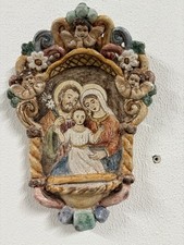 Acquasantiera sacra famiglia