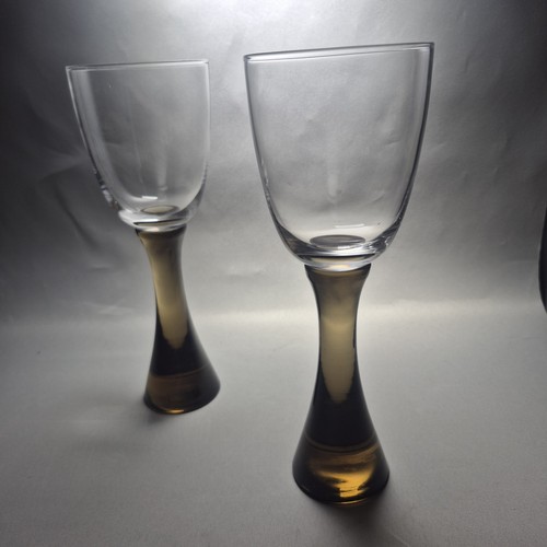 Coppia calici vino mid century - vino,