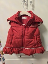 Gilet Rosso Bambina Bimbalo