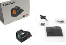 Mirino olografico Holosun a pannelli solari punto rosso 2 MOA DOT