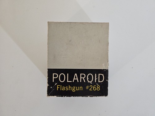 Polaroid flashgun 268 - polaroid, #268