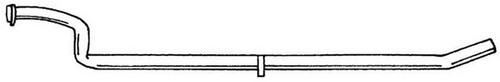 Tubo gas scarico per - 44,