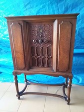 Radio d'epoca EVEREADY mod. 42 Rara CONSOLE del 1929 Americana USA Funziona 110V