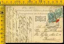 Prima Guerra Franchigia Posta Militare Ambulante x Genova pe 748
