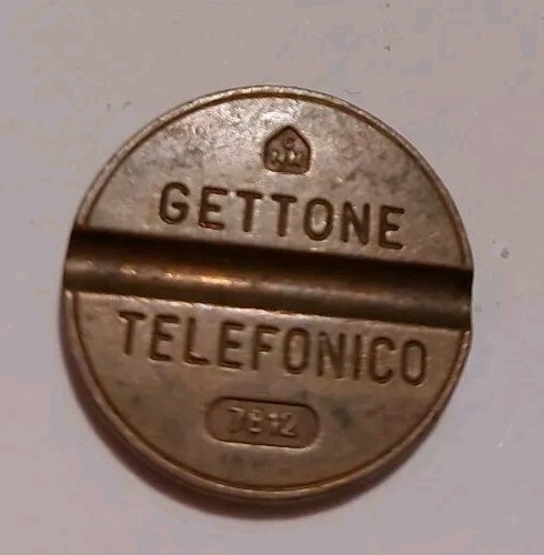 Gettone telefonico 7812 raro - gettone,