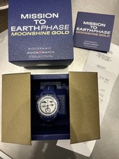 OMEGA x Swatch MISSION TO EARTHPHASE - MOONSHINE GOLD Hunter’s Moon AUTENTICO✅