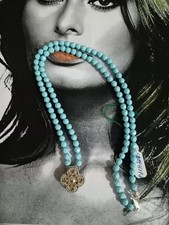 Collana pietre turchese - collana,