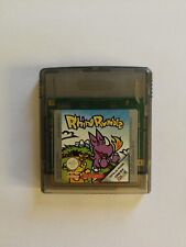 RHINO RUMBLE PAL EUR GIOCO NINTENDO GAME BOY COLOR SOLO CARTUCCIA 