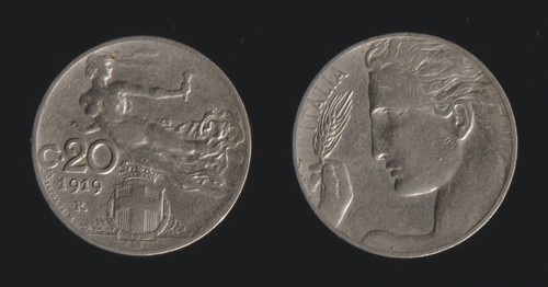 Centesimi 1919 liberta - 1919, liberta'