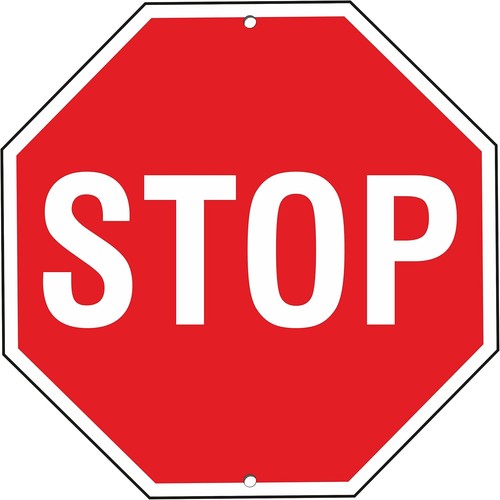 Stop segnaletica stradale - ,