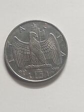 moneta vittorio emanuele III 1 LIRA 1940, Anno XVIII