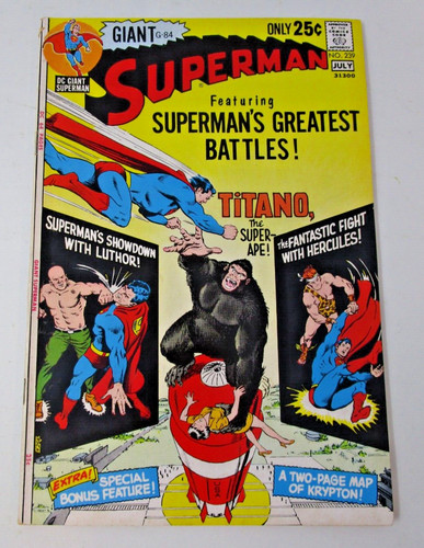 Superman 239 1971 taglia - 1971, [fn]