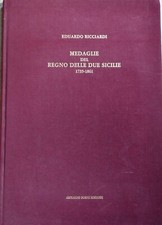 Libro Eduardo Ricciardi Medaglie Del Regno Delle Due Sicilie 1735/1861 Raro 
