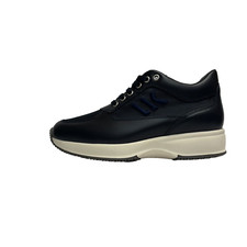 LUMBERJACK SCARPE UOMO SNEAKERS SHOES INTERACTIVE GOMMA RAUL BLU PELLE
