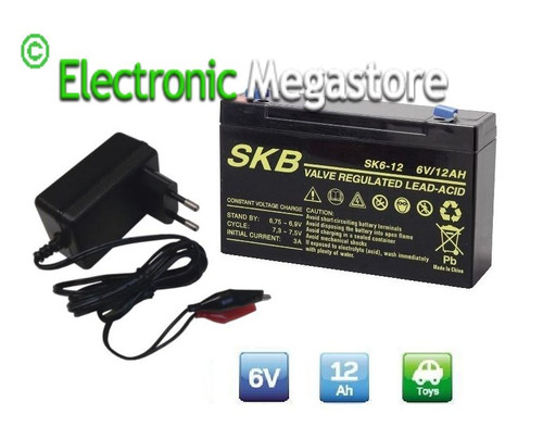 Caricabatteria batteria - e,
