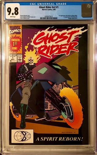 Ghost rider cgc 8 - ghost,